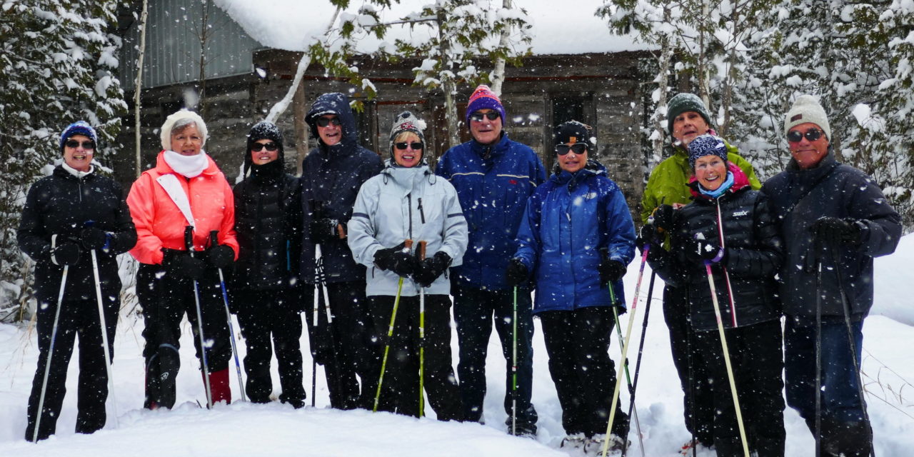 First Snowshoeing Trek this Winter!!