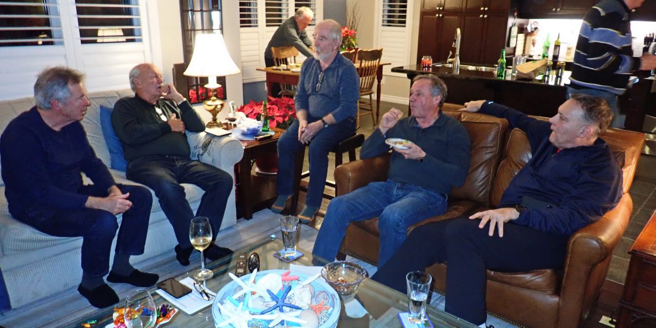 Men’s Book Club meets to discuss Lee Child’s – Killing Floor (at Don’s place)