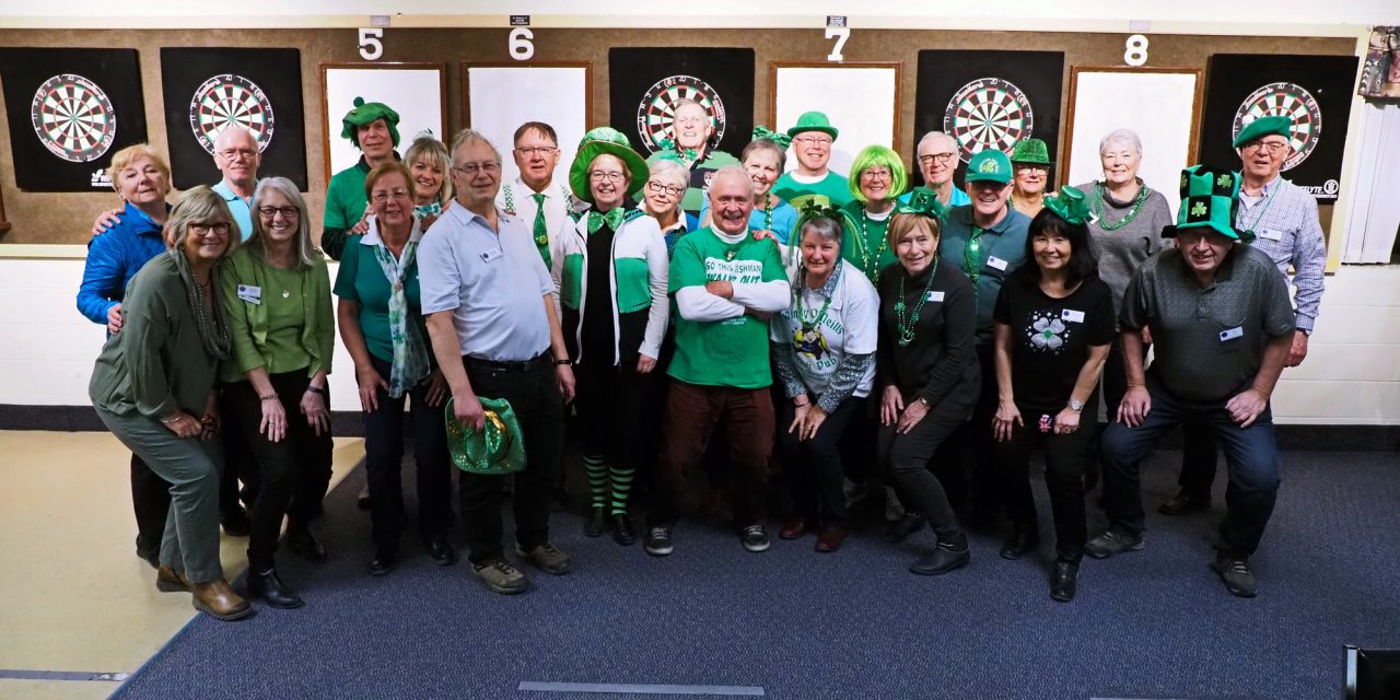 St. Paddy’s Day, Darts & The Legion..PERFECT!
