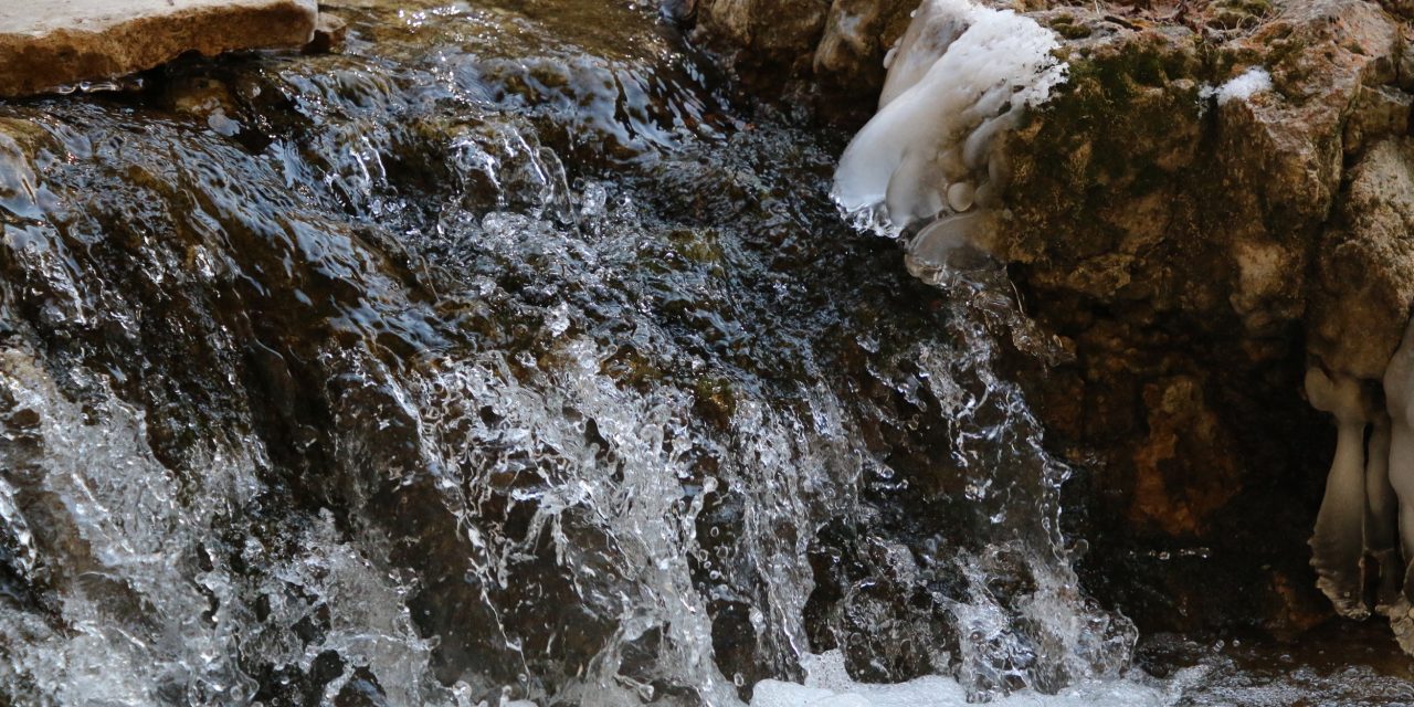 ‘Water – Unfrozen and Frozen in Time’ by Michael Olejnik